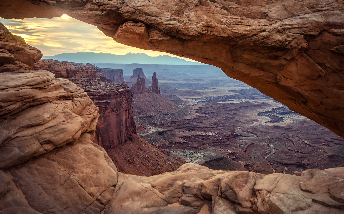 Однажды утром / canyonlands national park